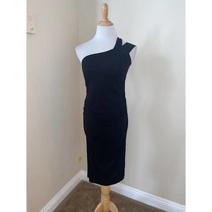 ISABELLA OLIVER Brunswick Maternity DRESS Black  Size 2 (US size 6)